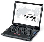 IBM ThinkPad X31 BAJ Windows2000 Professional model