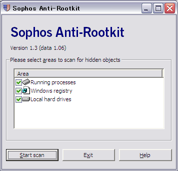 Sophos Anti-Rootkit